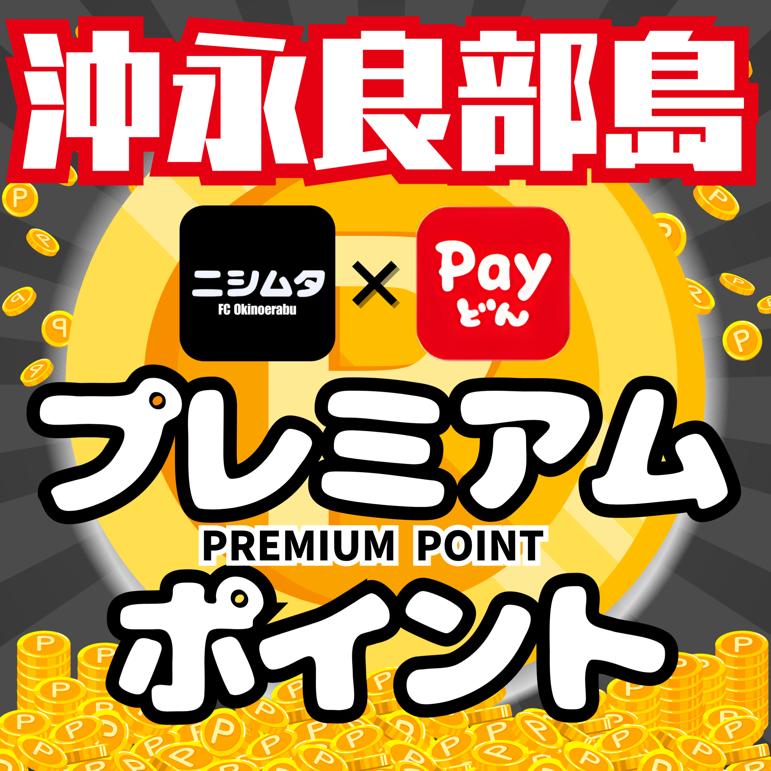 ニシムタFC沖永良部店プレミアム振興券